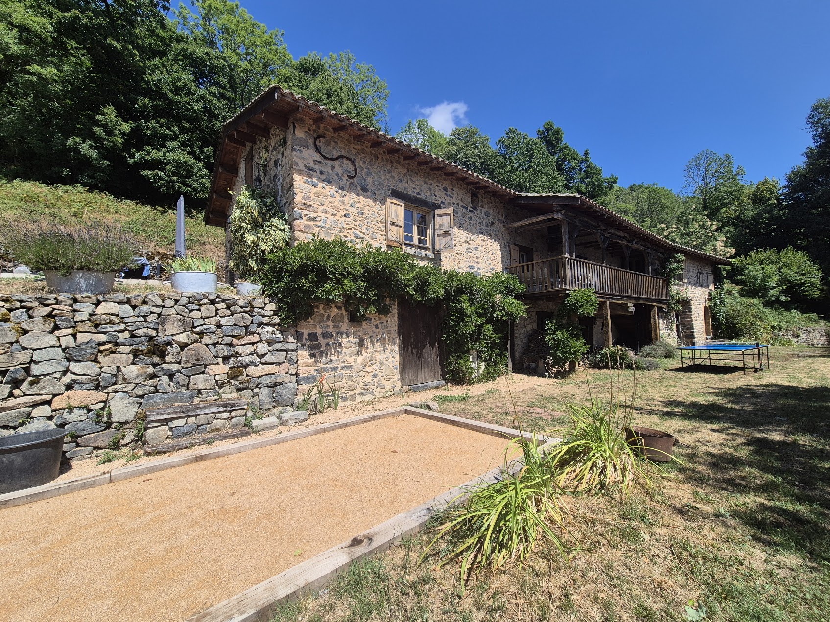 Façade du gîte