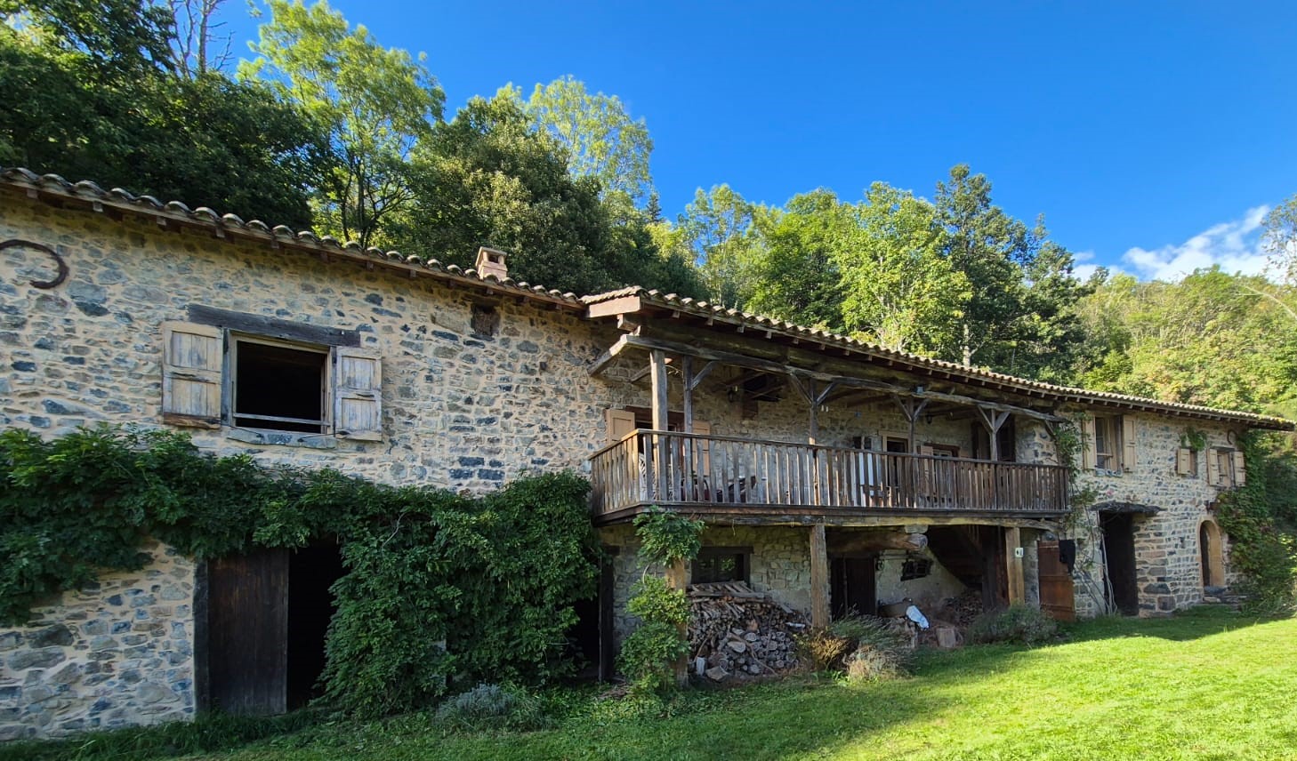 Façade depuis le jardin