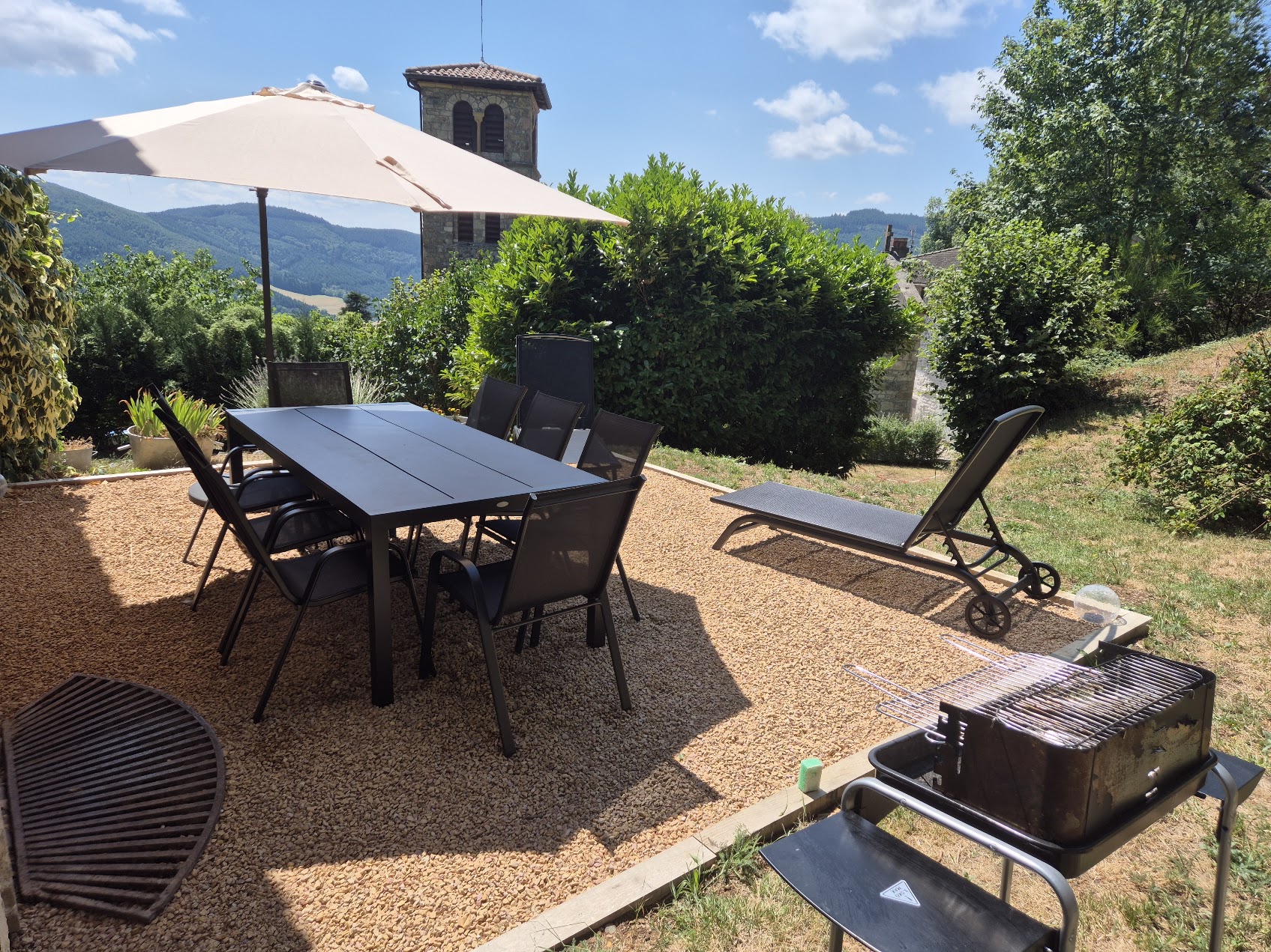Balcon au lever du soleil